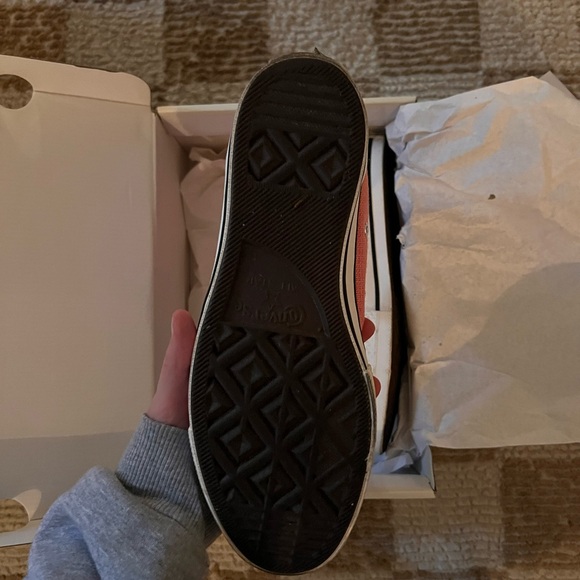 STÜSSY & CONVERSE CHUCK 70 HI Pink High-Top Sneakers - Picture 3 of 4